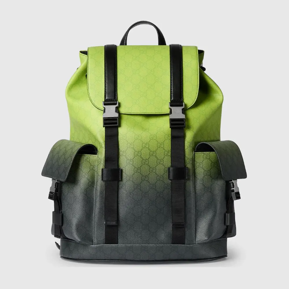 Gucci Unisex Gucci Chroma Large Backpack-Green 792080FAERS