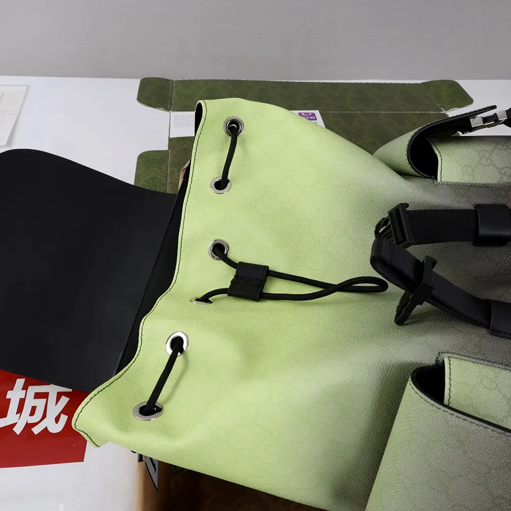 Gucci Unisex Gucci Chroma Large Backpack-Green 792080FAERS