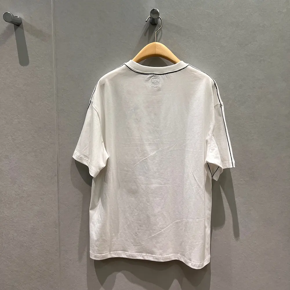 Loewe Women Regular Fit T-Shirt in Cotton-White S359AJ2X03