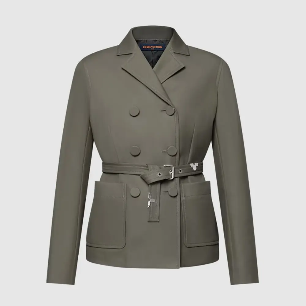 Louis Vuitton LV Women Belted Double-Breasted Jacket 1AJGPV
