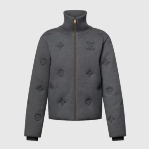 Louis Vuitton Women Elegant Monogram Knitted Down Blouson 1AJBWP