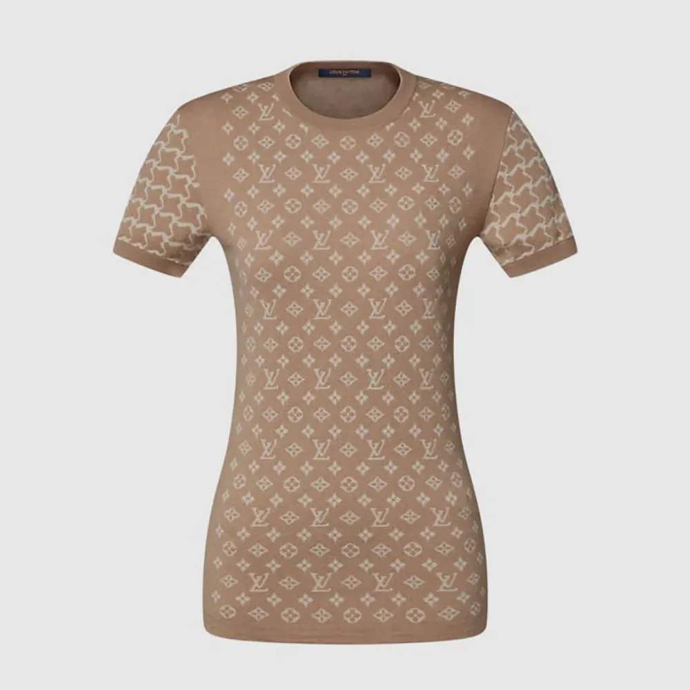 Louis Vuitton Women Monogram Honeycomb Knit Top 1AJEZW