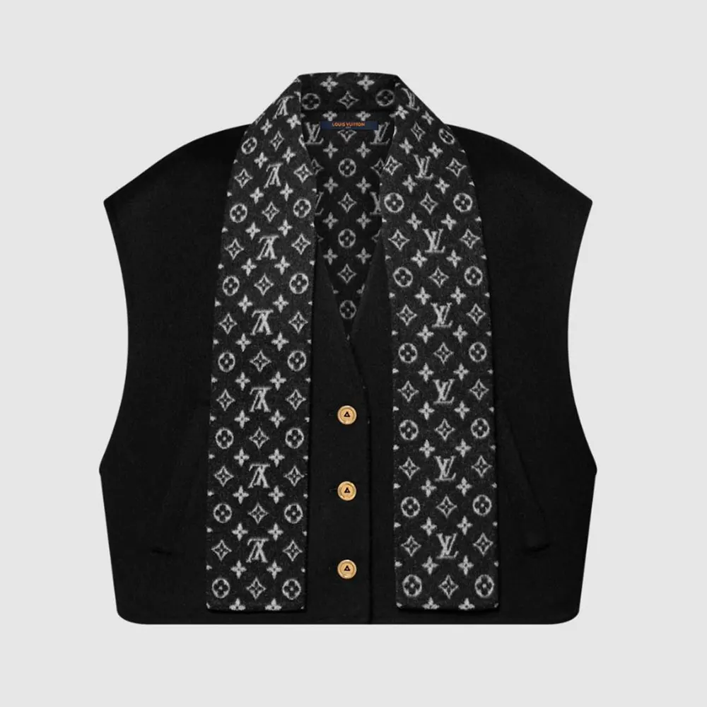 Monogram Scarf Gilet 1AJGN7
