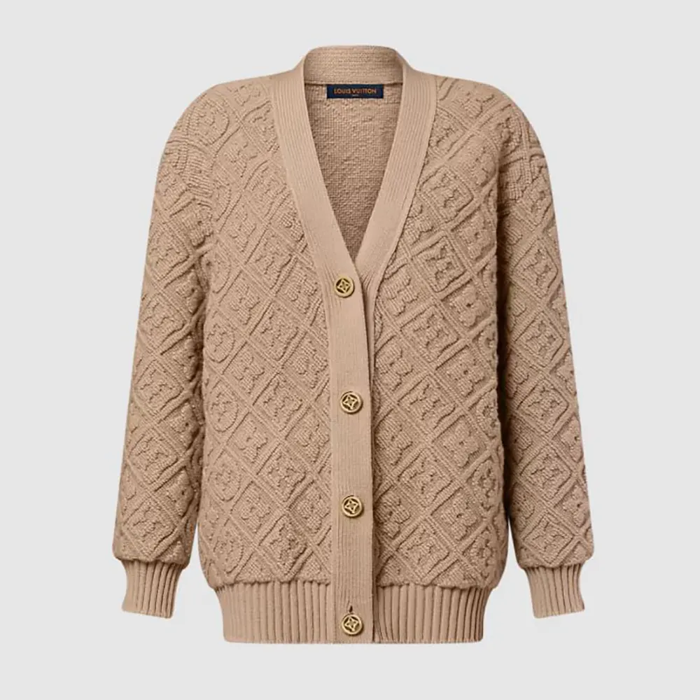 Louis Vuitton Men Monogram Toweling Cardigan 1AJHO6