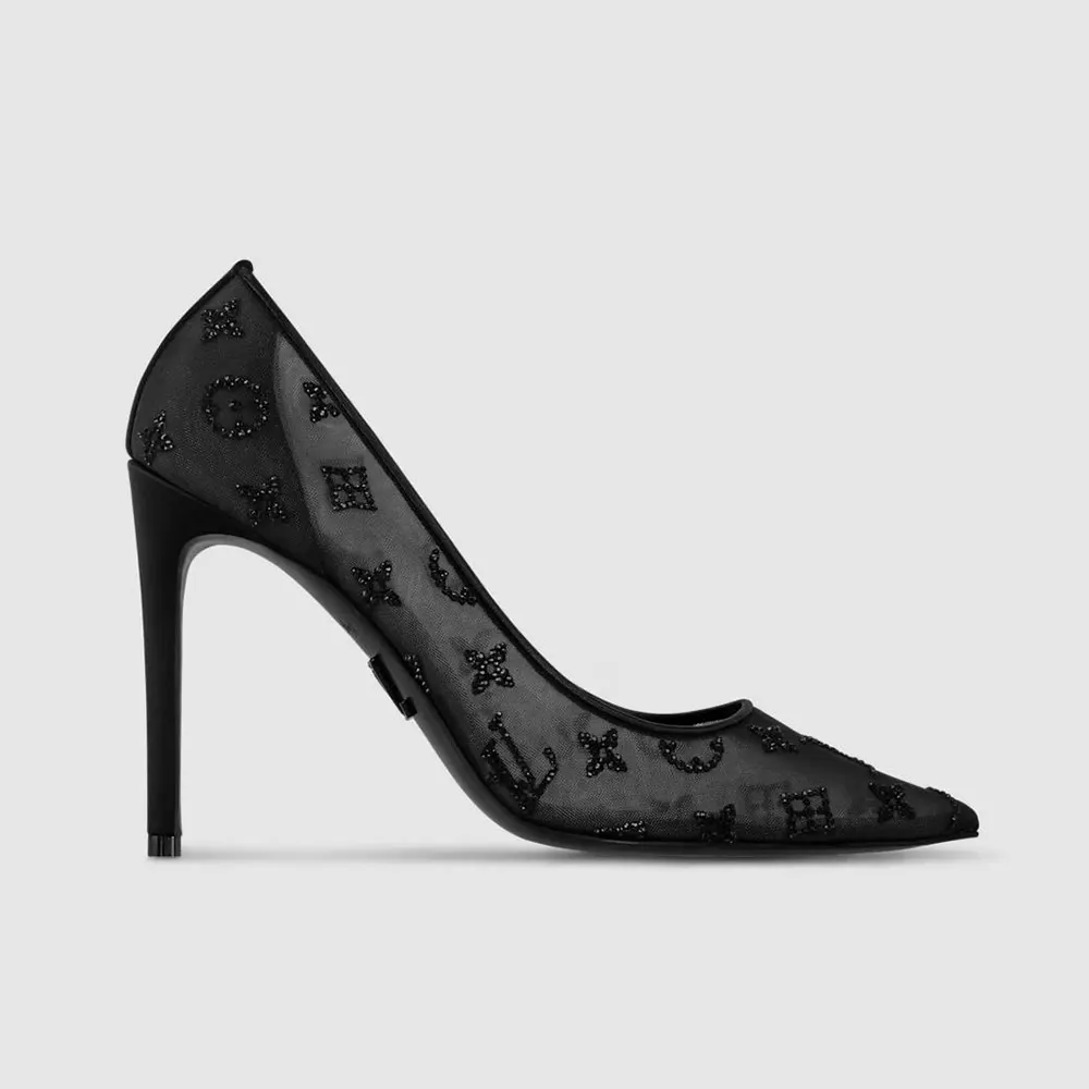 Louis Vuitton Women Gala Pump-Black 1AIBX6