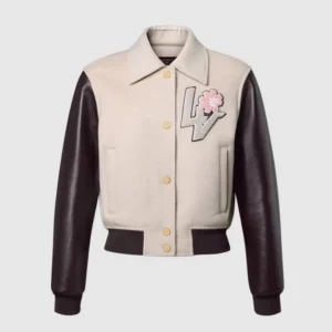 Louis Vuitton Women Noveau Signature Patch Varsity Jacket 1AJGU3