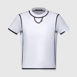 Louis Vuitton Men Outline Print T-Shirt 1AJHHY
