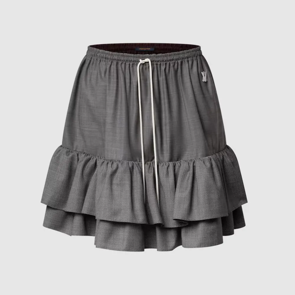 Louis Vuitton Women Ruffle Hem Skirt 1AJHC7