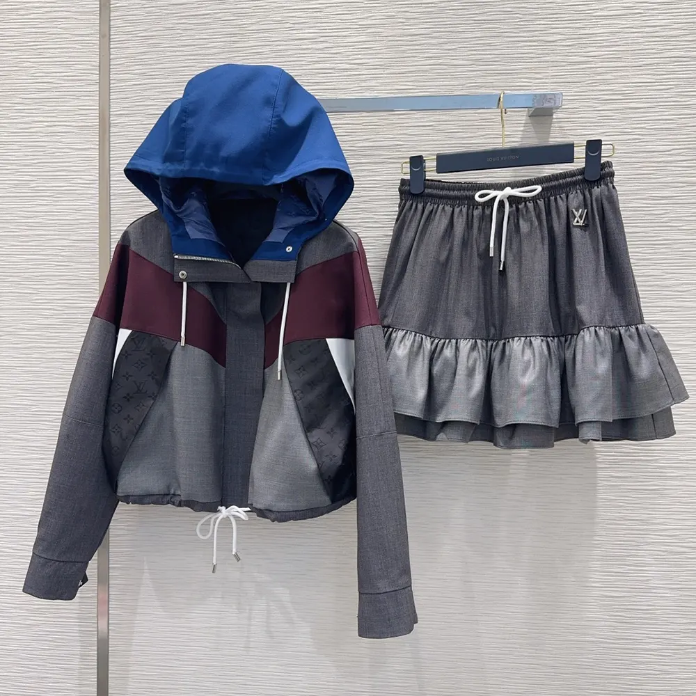 Louis Vuitton Women Ruffle Hem Skirt 1AJHC7