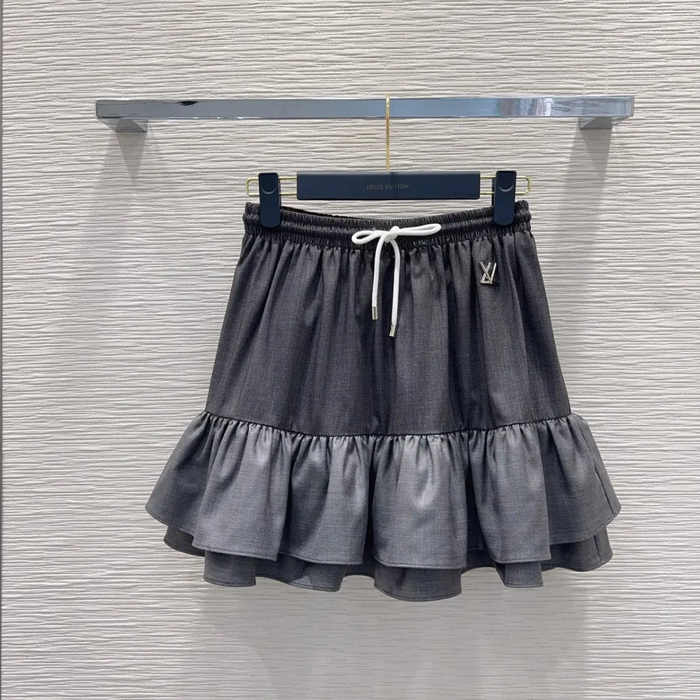 Louis Vuitton Women Ruffle Hem Skirt 1AJHC7