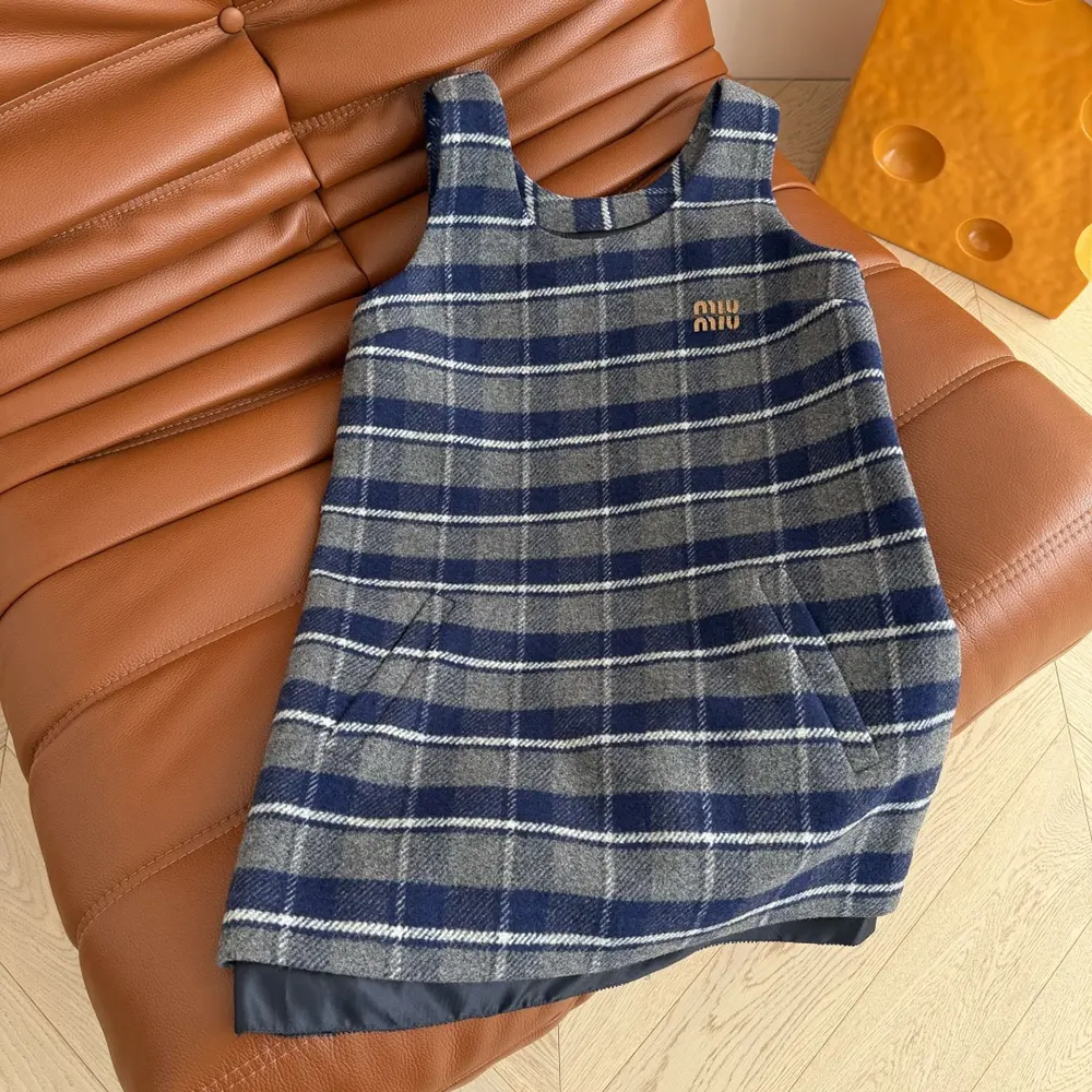 Miu Miu Women Checked Mini-Dress MF61551806F0GBN