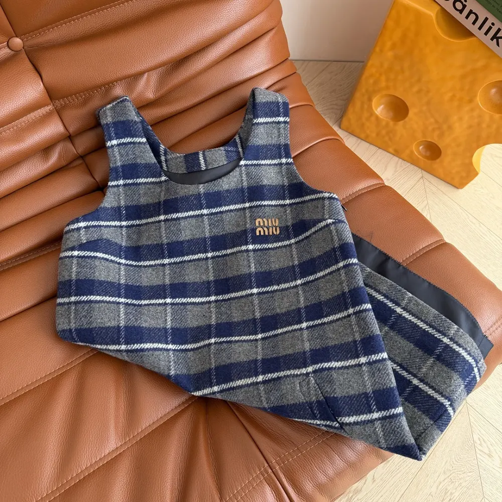 Miu Miu Women Checked Mini-Dress MF61551806F0GBN