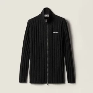 Miu Miu Women Wool And Cashmere Cardigan MMF01K17JAF0308