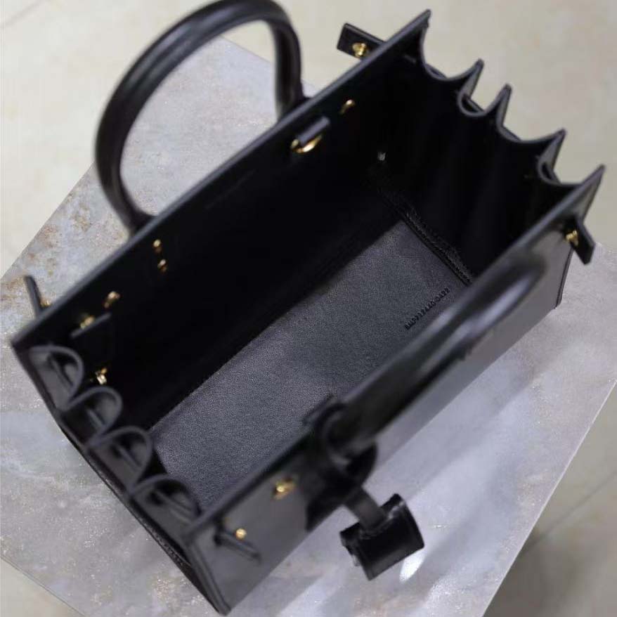 Saint Laurent YSL Women Sac De Jour in Smooth Leather-Black