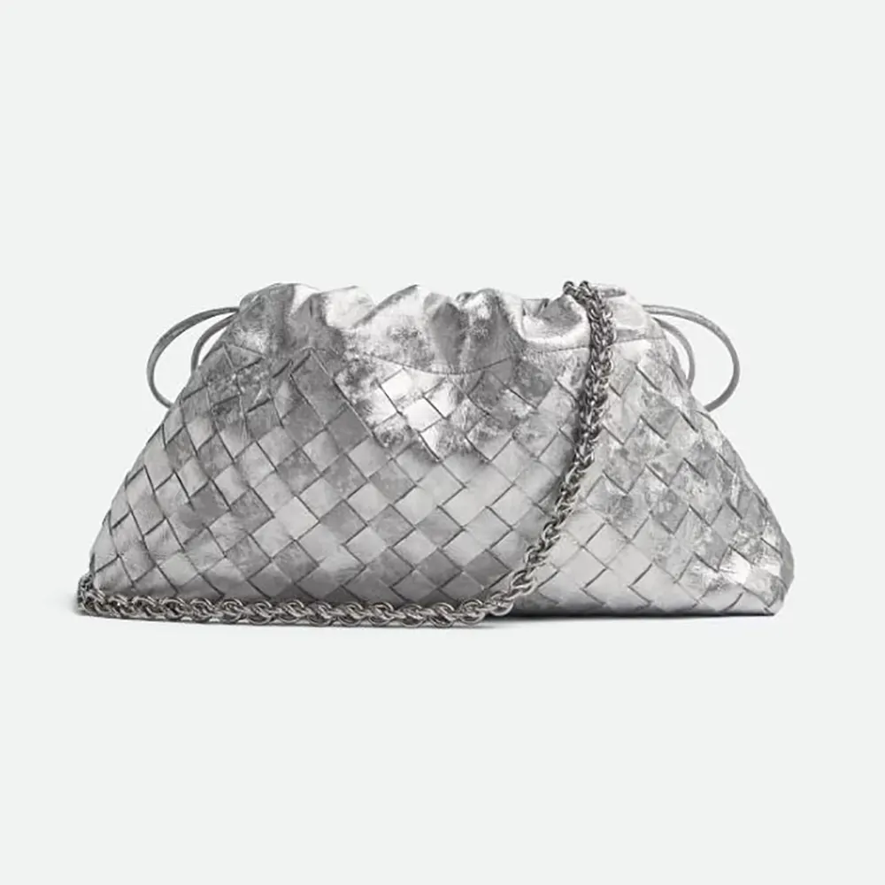 Bottega Veneta Women Dustbag Notte-Silver 844626V5XF08101