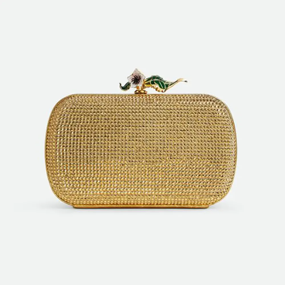 Bottega Veneta Women Knot-Gold 844122V4T139777