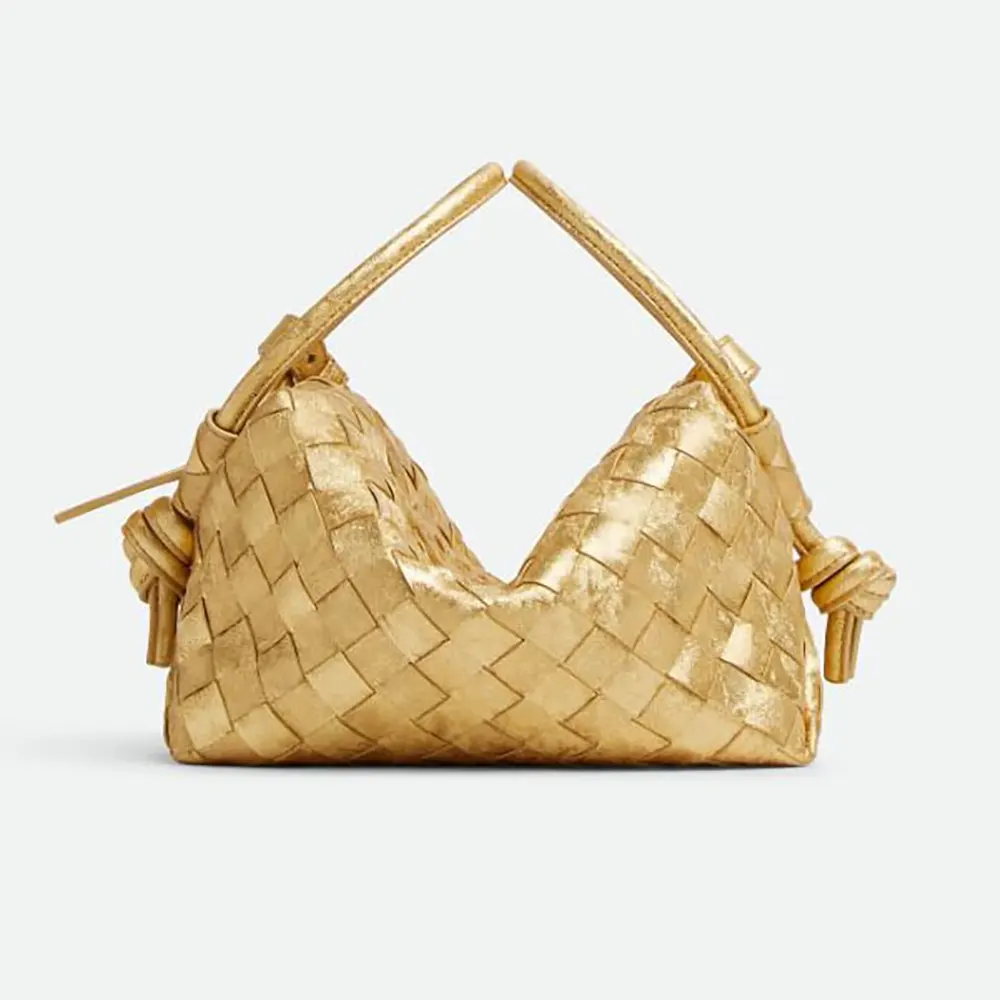 Bottega Veneta Women Loop Top Handle-Gold 844285V5XF18472