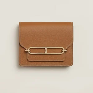 Hermes Women Roulis Slim Wallet-Brown H082053CP37