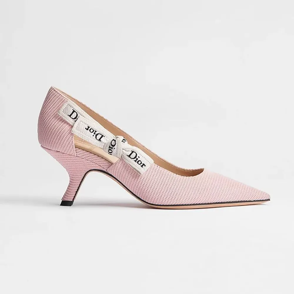 Dior Women J’Adior Pump Rose Soupir Technical Fabric KCV511NVA