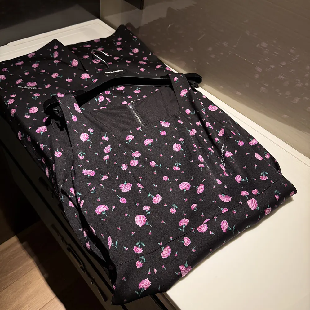 Dolce Gabbana D&G Women Carnations-Print Sheath Dress