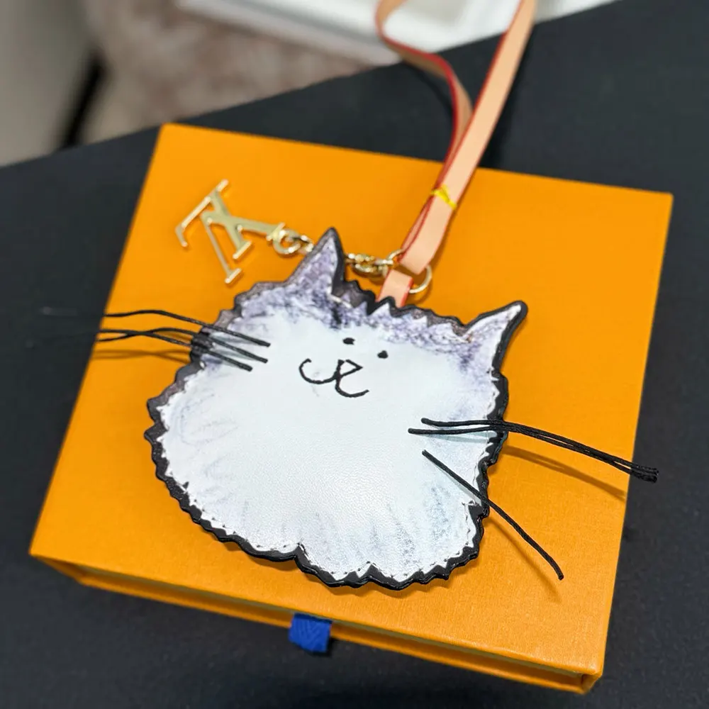 Louis Vuitton Unisex LV Cat Bag Charm M02944