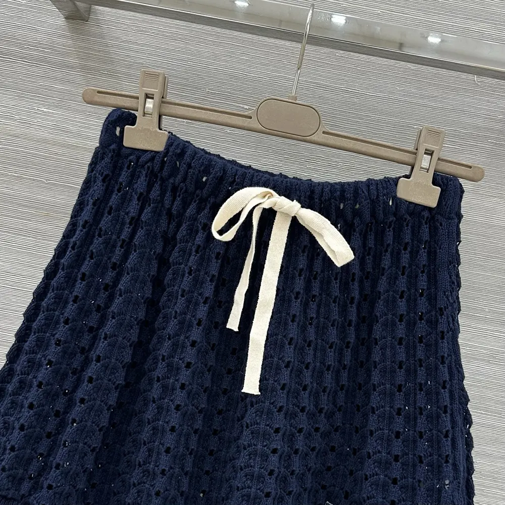 Miu Miu Women Cotton Miniskirt-Nvay MMG5881847F0008