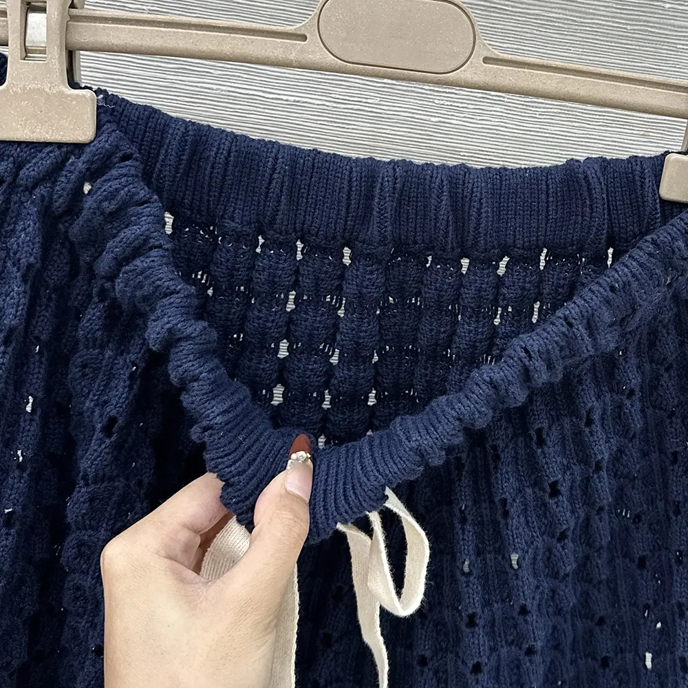 Miu Miu Women Cotton Miniskirt-Nvay MMG5881847F0008