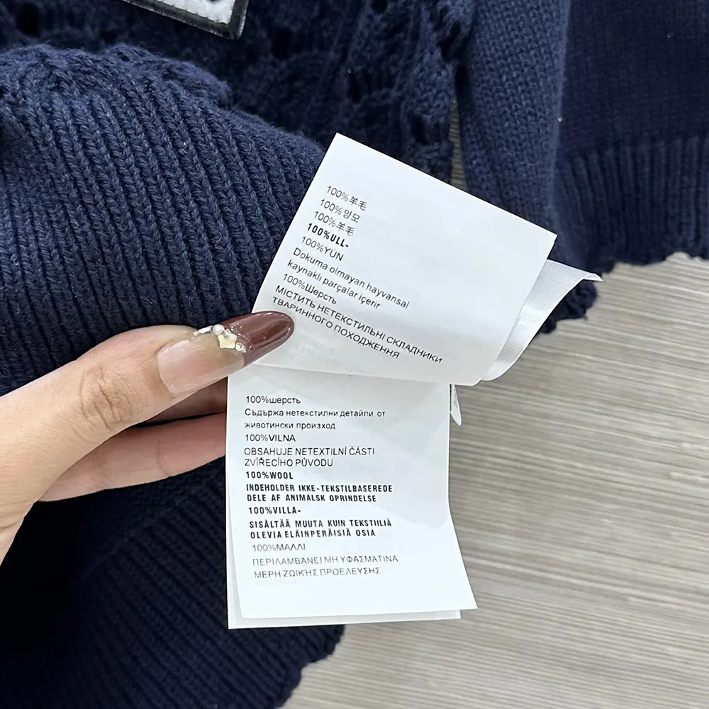 Miu Miu Women Cotton Polo Shirt-Navy MML03L1847F0008