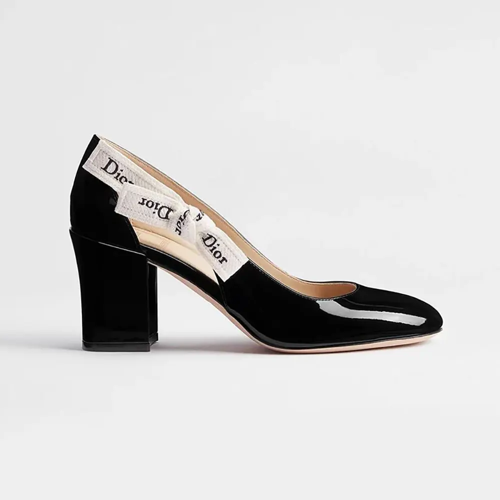 Dior Women J’Adior Pump Black Patent Calfskin KCV515VNI
