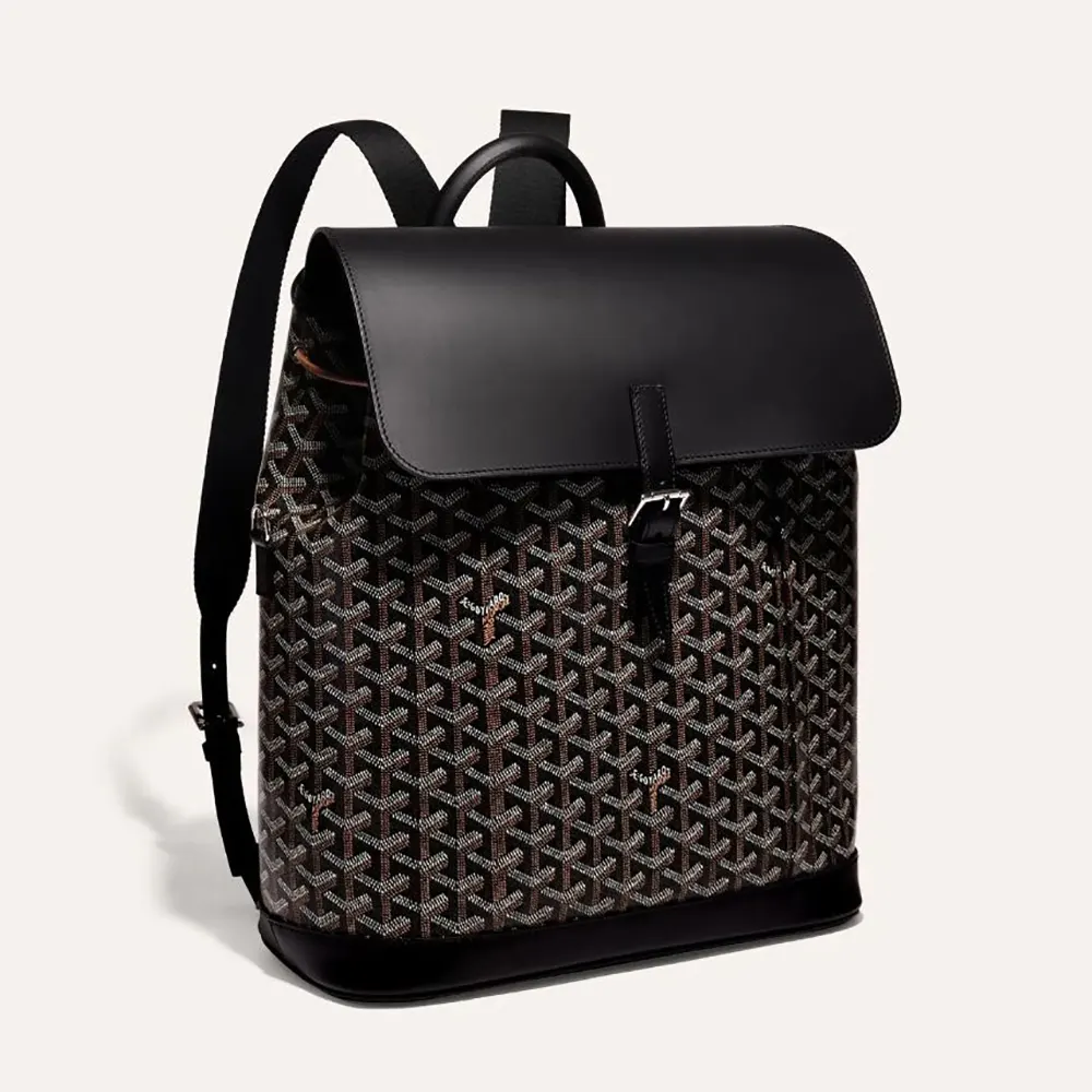 Goyard Unisex Alpin MM Backpack-Black ALPIN2MMLTY01CL01P