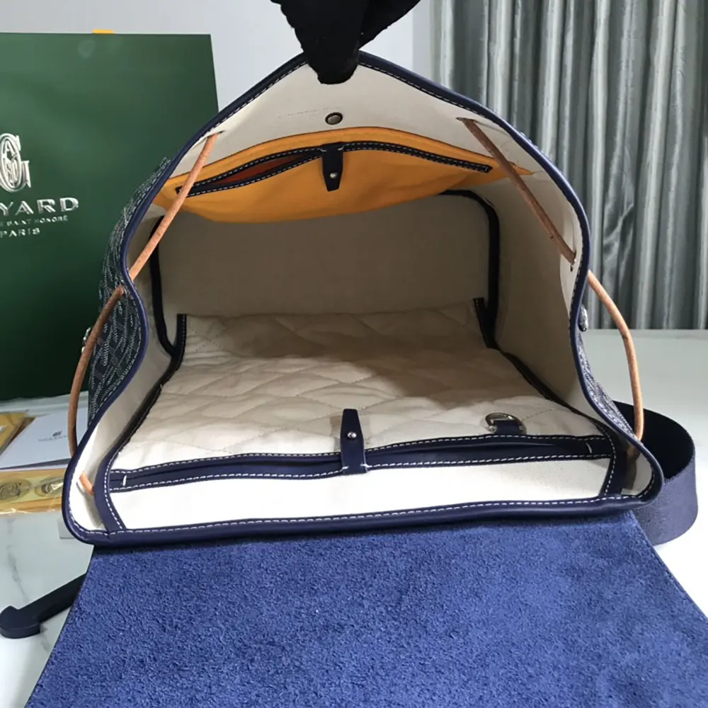 Goyard Unisex Alpin MM Backpack-Navy ALPIN2MMLTY12CL12P