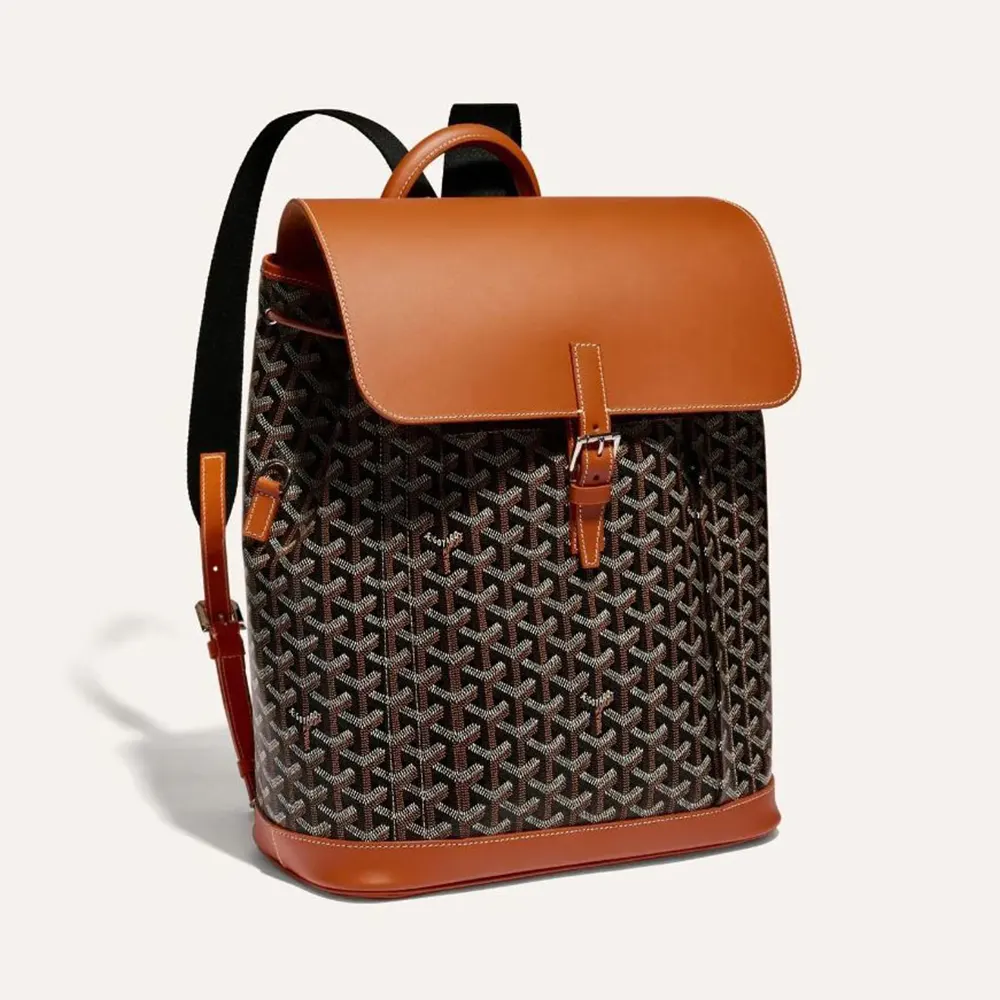 Goyard Unisex Alpin MM Backpack-Tan ALPIN2MMLTY01CL03P
