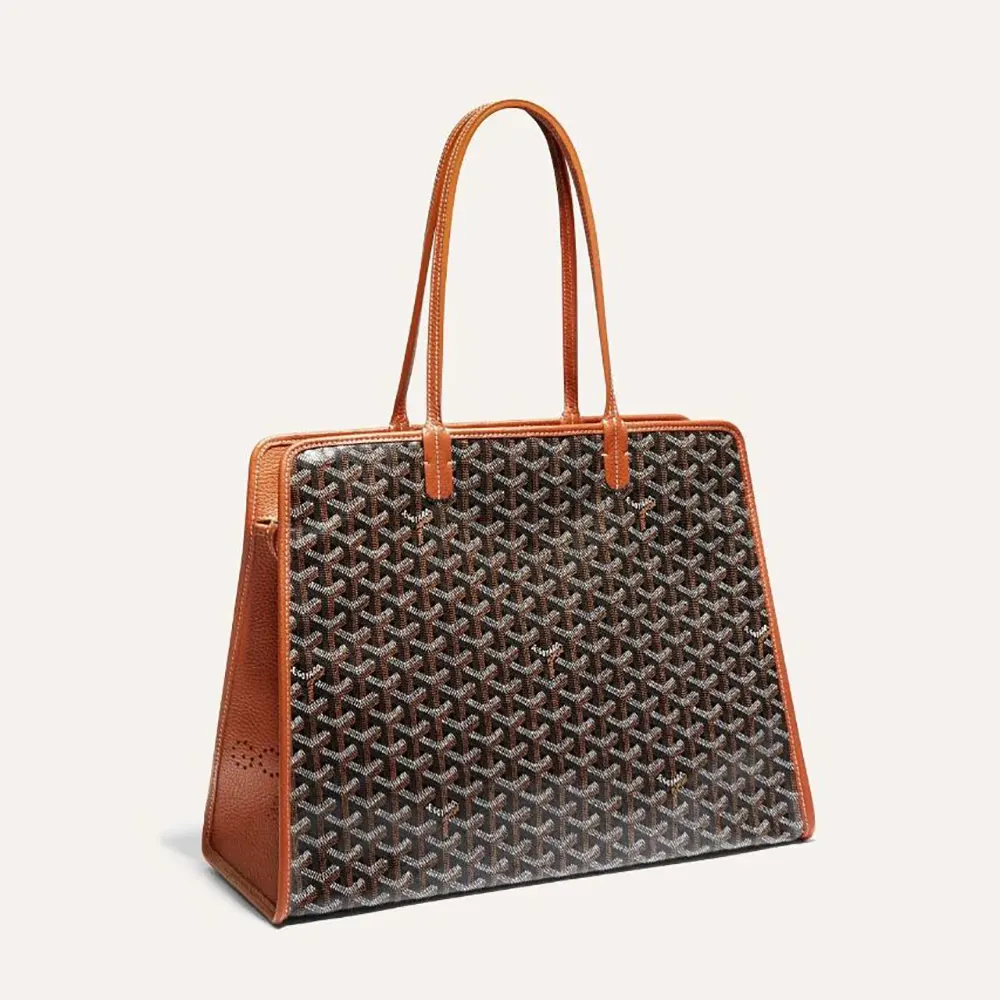 Goyard Unisex Belvedere Mm Bag-Tan BELVE3MMLTY01CG03P