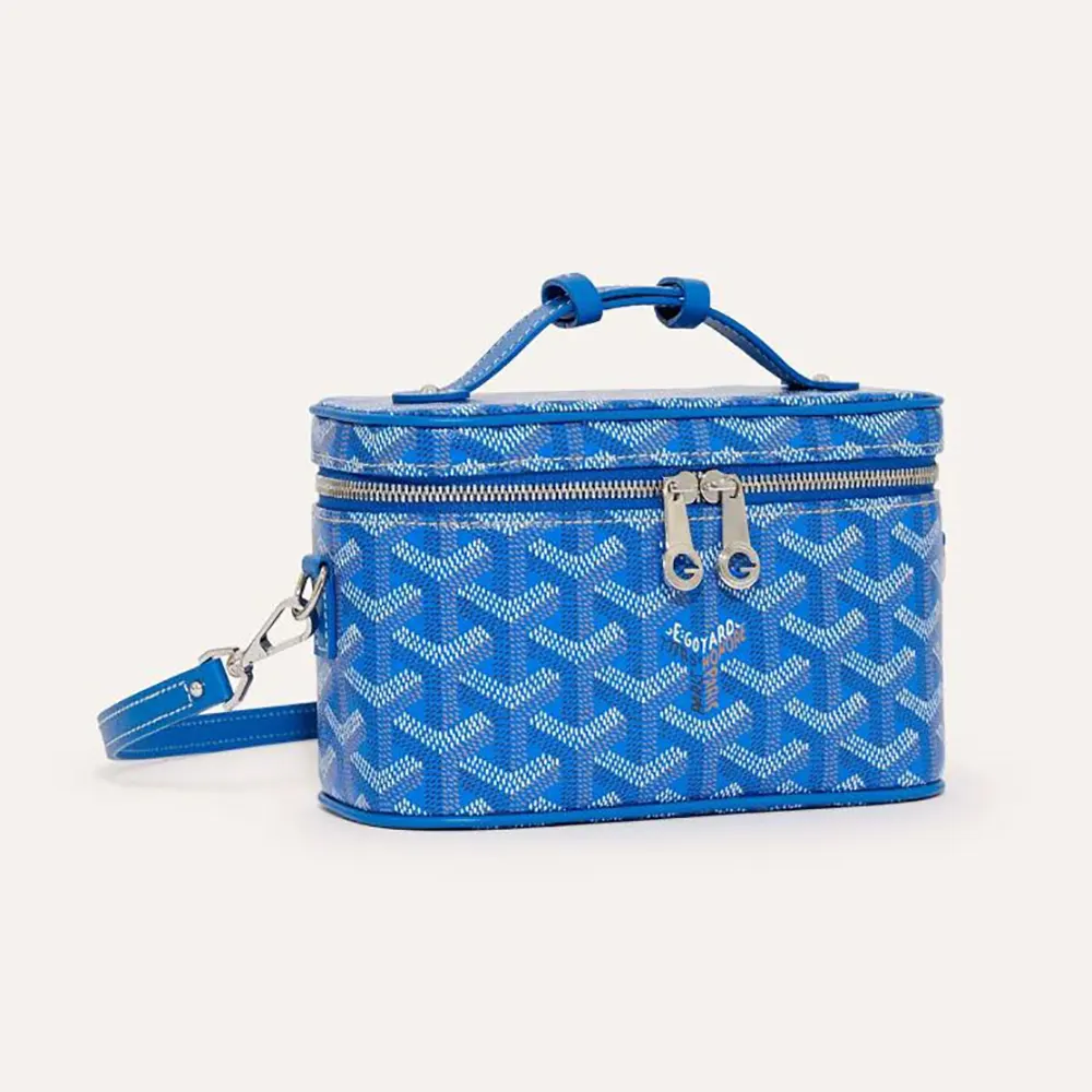 Goyard Unisex Muse Mini Vanity-Blue MUSEVAMINTY10CL10P