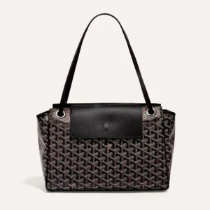 Goyard Unisex Rouette Souple Bag-Black ROUETTPMLTY01CL01P