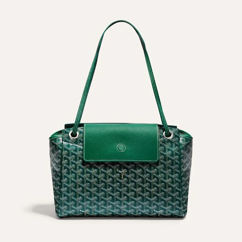 Goyard Unisex Rouette Souple Bag-Green ROUETTPMLTY09CL09P
