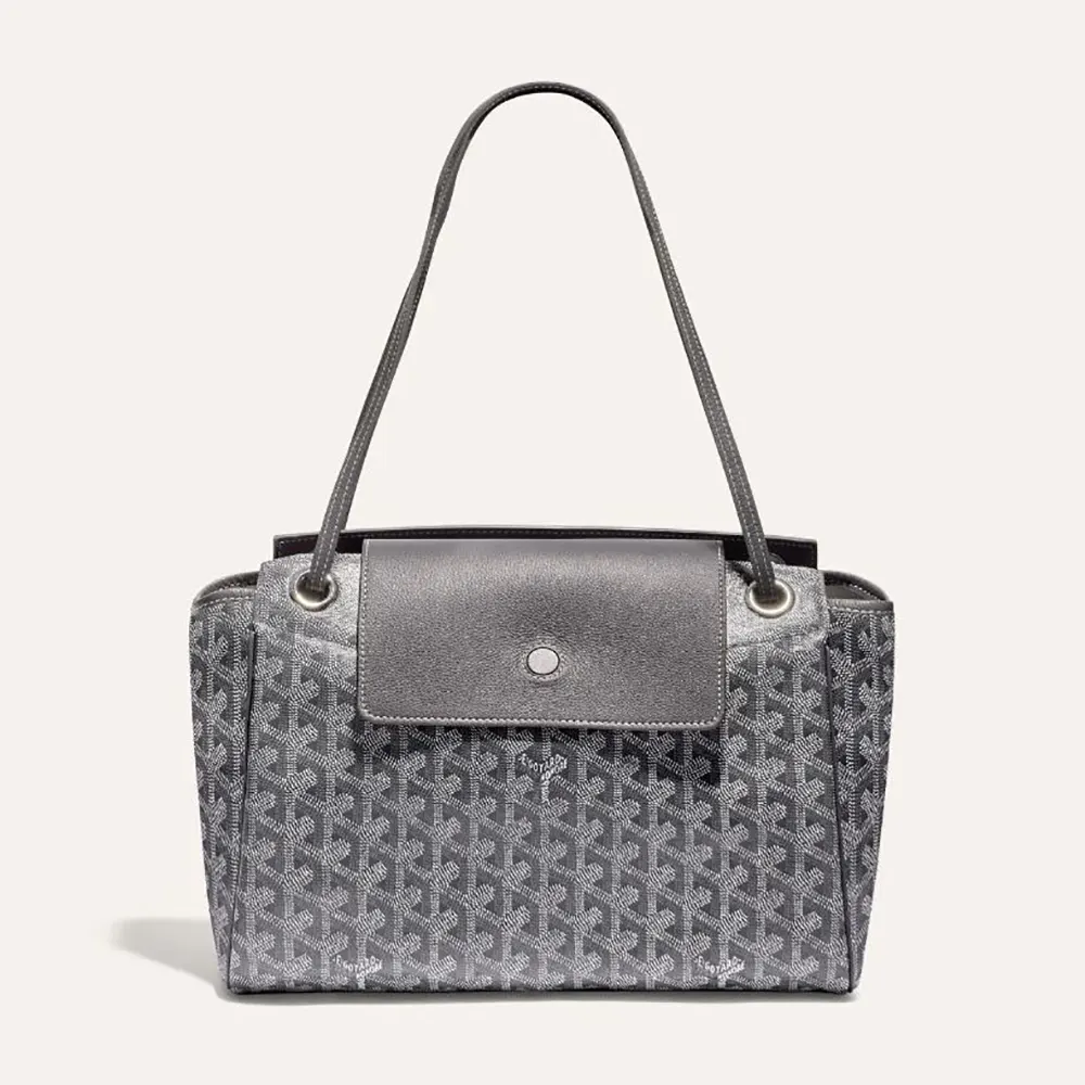 Goyard Unisex Rouette Souple Bag-Grey ROUETTPMLTY51CL51P