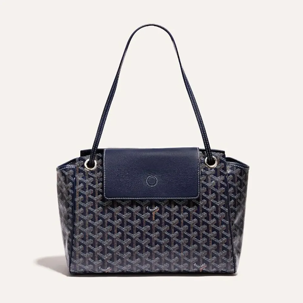 Goyard Unisex Rouette Souple Bag-Navy ROUETTPMLTY12CL12P