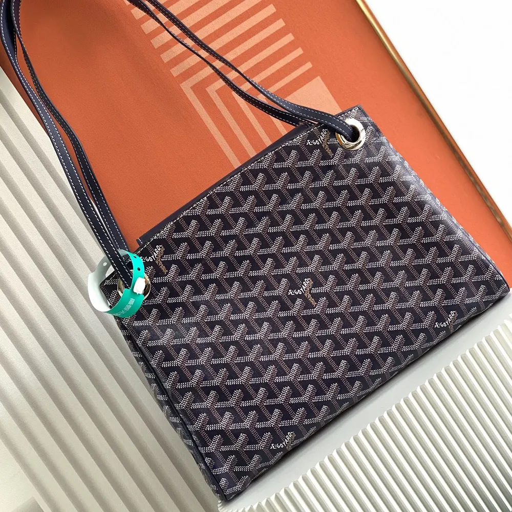 Goyard Unisex Rouette Souple Bag-Navy ROUETTPMLTY12CL12P