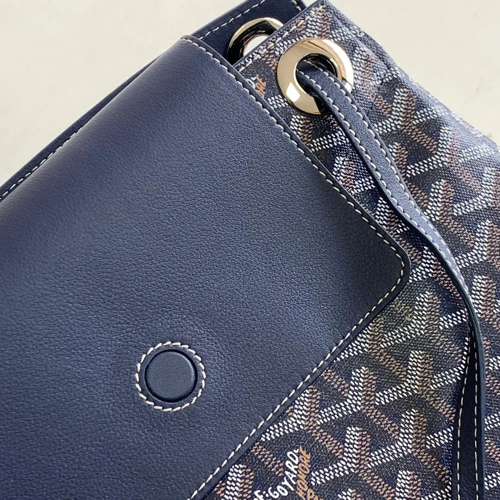Goyard Unisex Rouette Souple Bag-Navy ROUETTPMLTY12CL12P