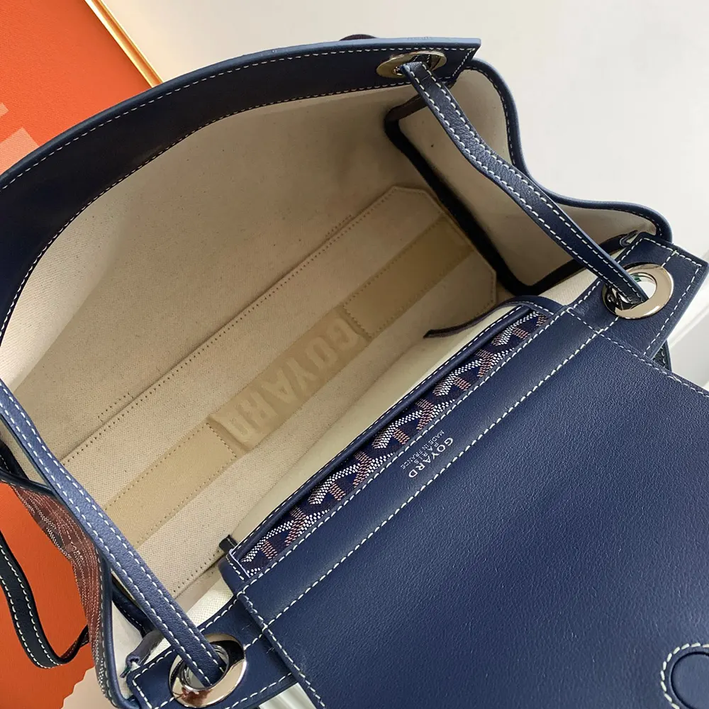 Goyard Unisex Rouette Souple Bag-Navy ROUETTPMLTY12CL12P