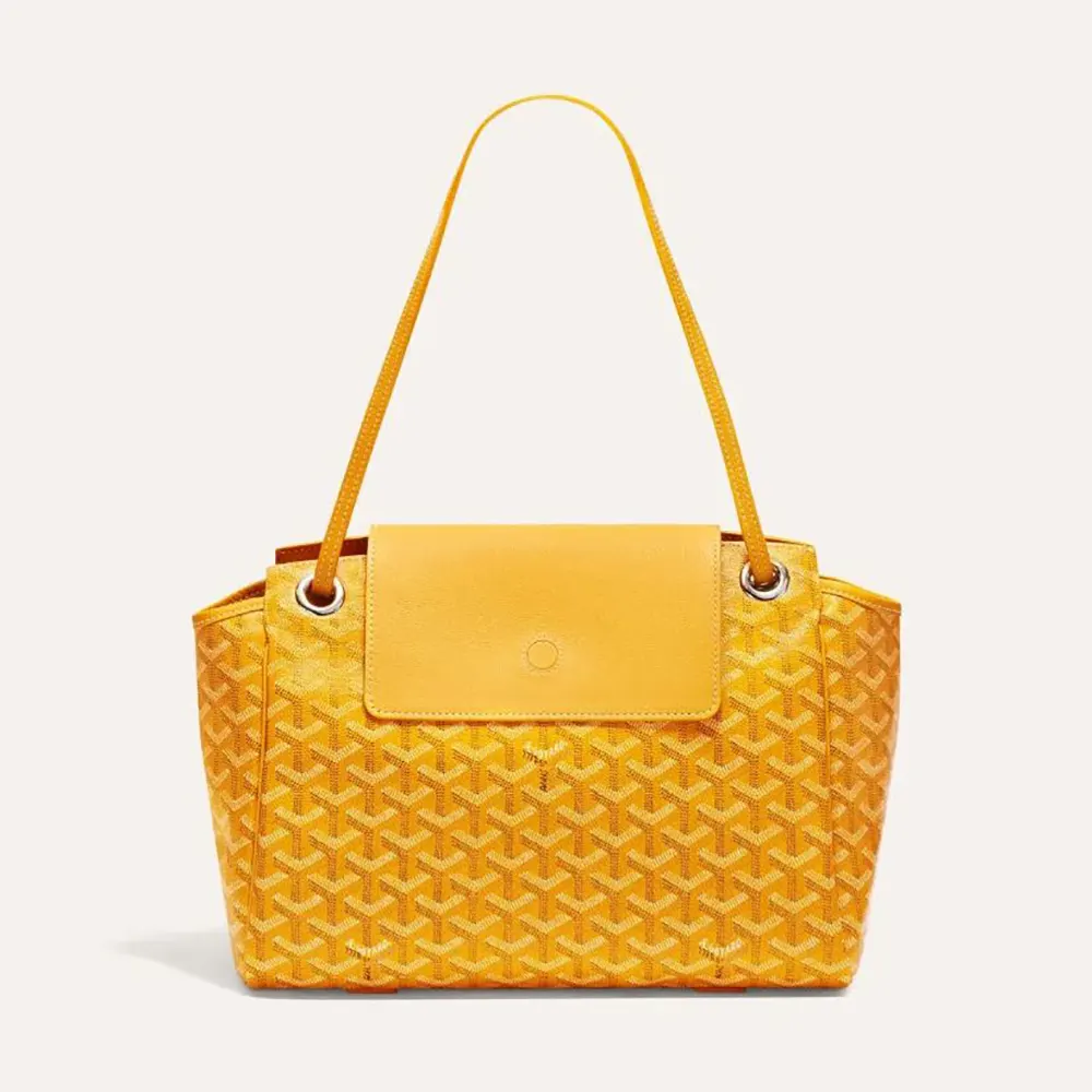 Goyard Unisex Rouette Souple Bag-Yellow ROUETTPMLTY08CL08P
