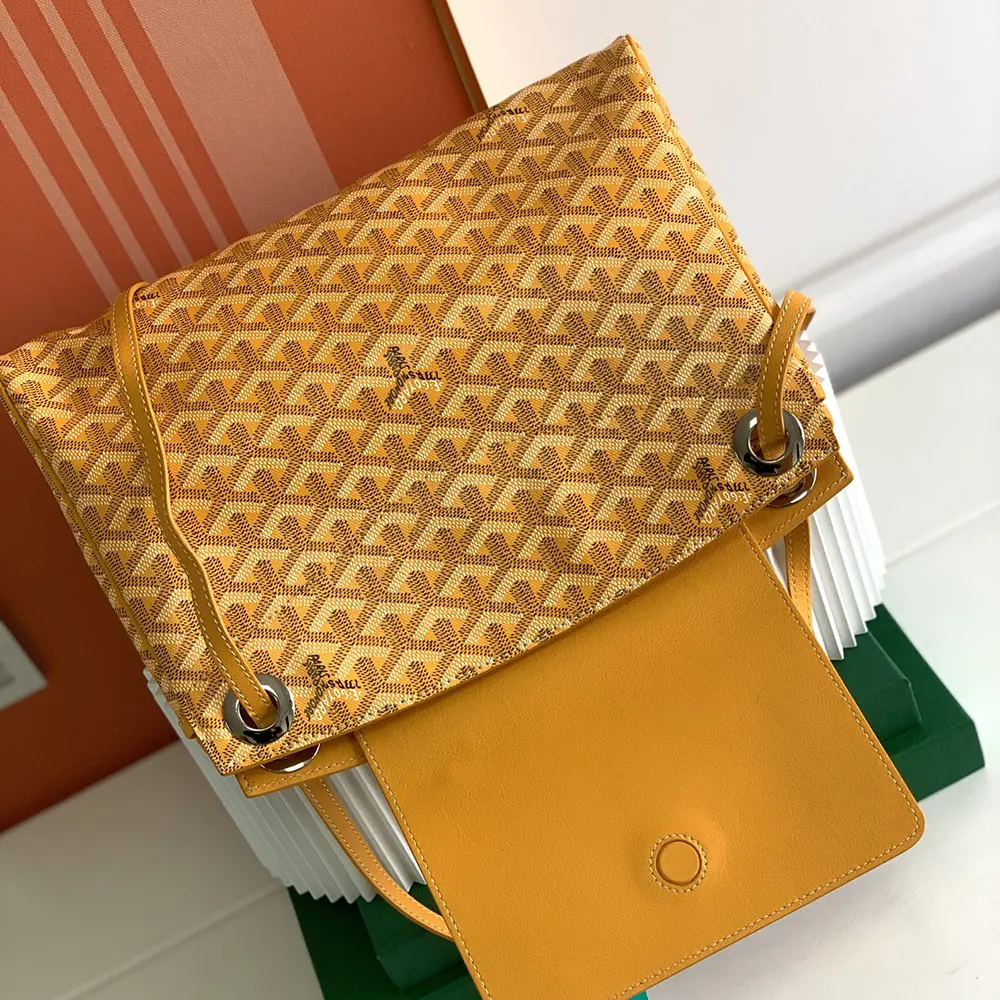 Goyard Unisex Rouette Souple Bag-Yellow ROUETTPMLTY08CL08P