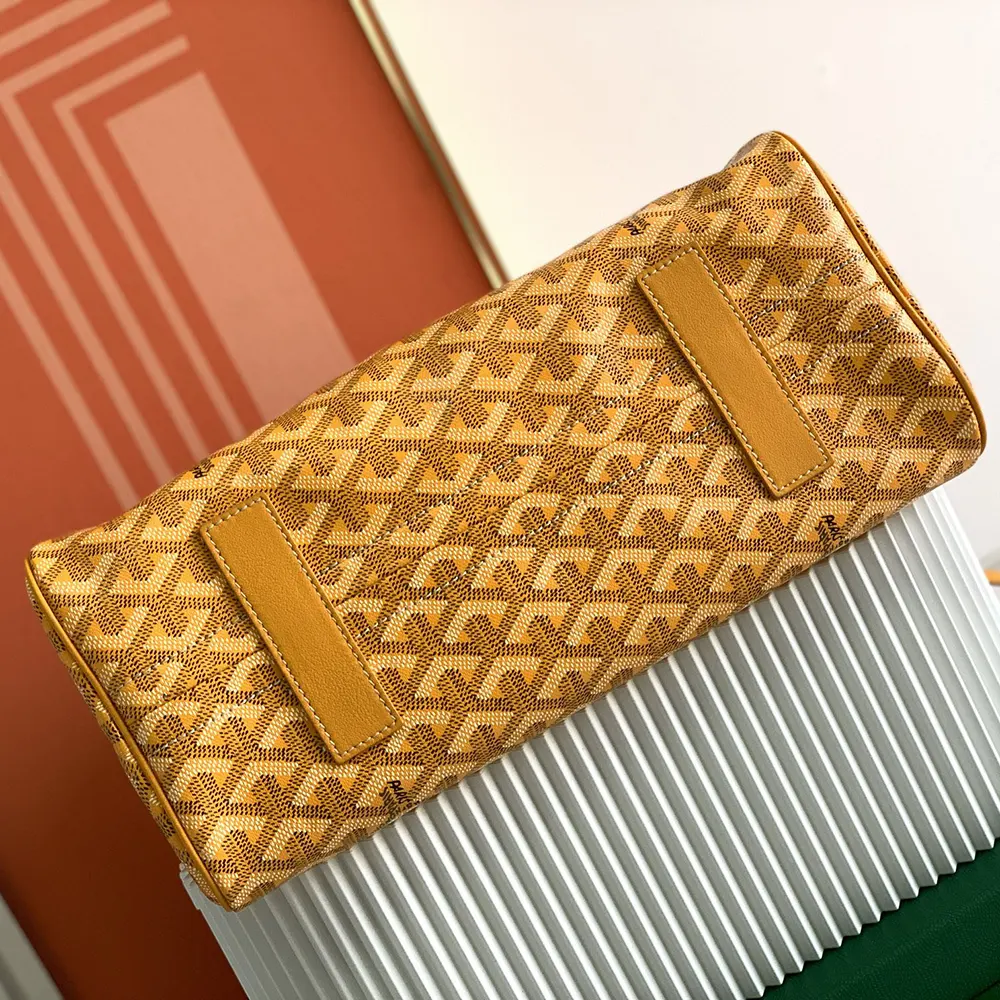 Goyard Unisex Rouette Souple Bag-Yellow ROUETTPMLTY08CL08P