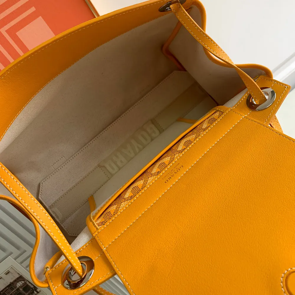 Goyard Unisex Rouette Souple Bag-Yellow ROUETTPMLTY08CL08P