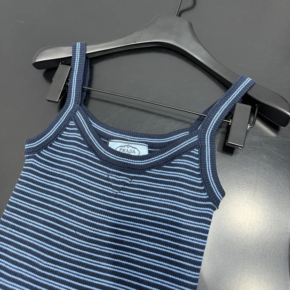 Prada Women Cotton Top-Blue P29C0719C7F0OBM