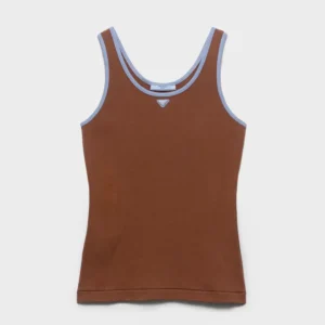Prada Women Old Cotton Tank Top 3965919A6