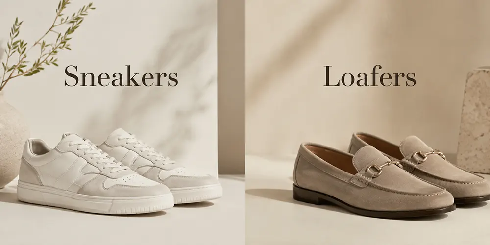 Sneakers vs Loafers: Best Designer Style Shoes for Everyday Wear