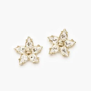 Chanel Women Stud Earrings Metal Strass ABH632B24206
