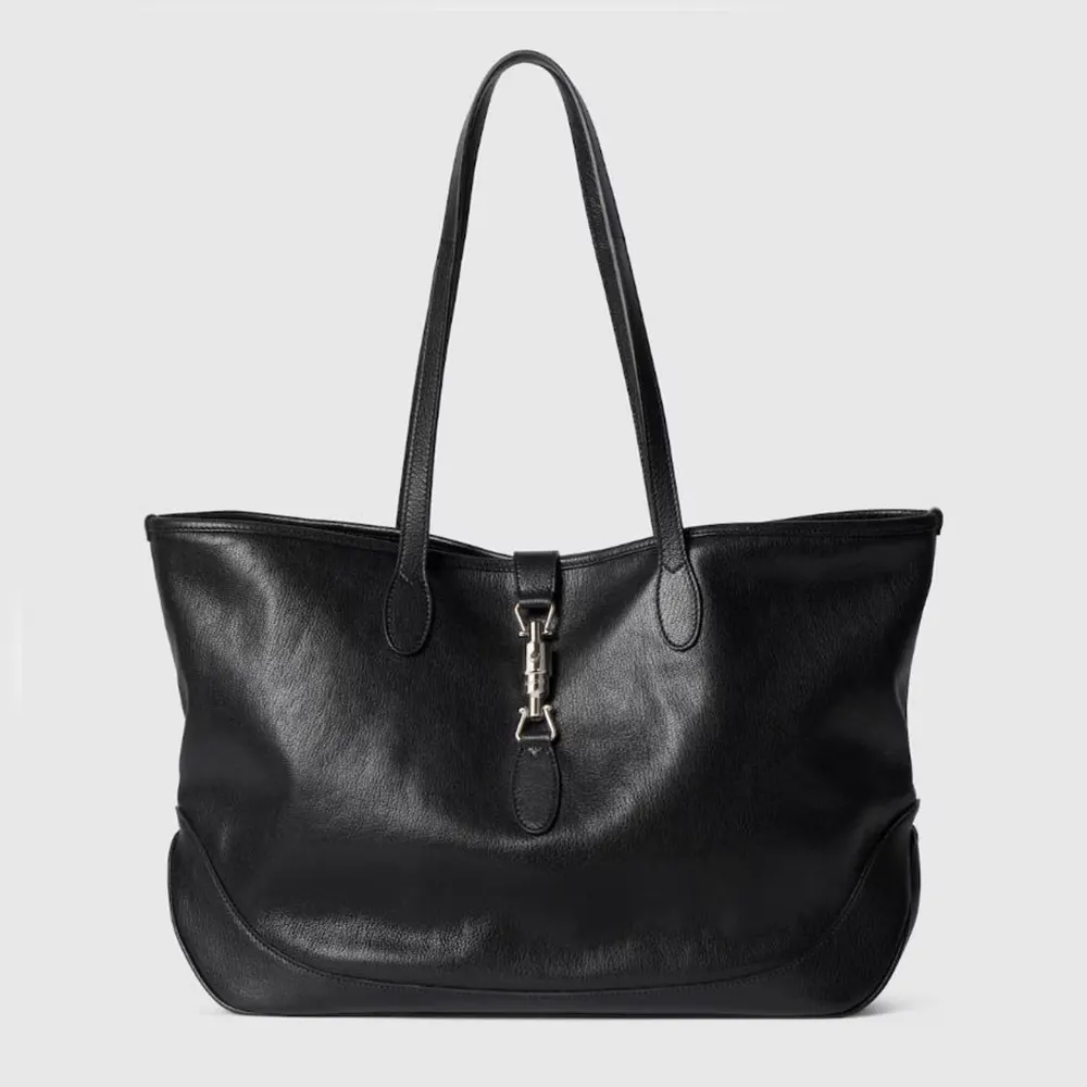Gucci Unisex Jackie Medium Tote Bag-Black 867015AAGA7